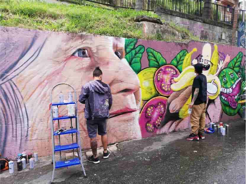 Grafiti En la Comuna 13